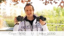 Canon EOS 1300D vs. Nikon D3300