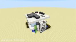 Minecraft 15x15 Piston House