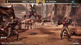 MKX  Noble Jupiter vs cR Dragon  ESL Pro League