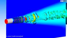 Das SAS Turbulenzmodell in der ANSYS CFX Software  You