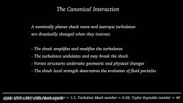 The Shock and The Turbulence. The story of an interacti