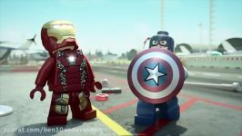 lego avengers civil war انیمیشن جدید ساخت شركت لگو