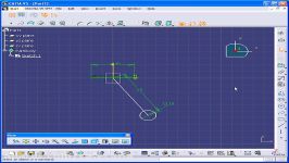 دموی آموزش Animate constraint در محیط sketcher