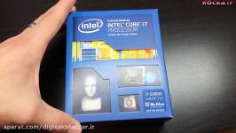 باز کردن جعبه پردازنده Intel Core i7 5960X