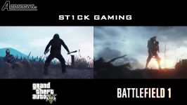 بازسازی تریلر BF1 در GTA V