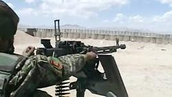 تکاوران ارتش افغانستان شلیک تیربار سنگین دوشکا DSHKM