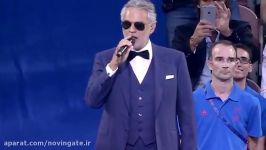 Andrea Bocelli UEFA Champions League final opening cere