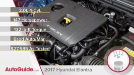 اولین رانندگی هیوندای النترا مدل ۲۰۱۷