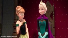 دوبله من السا برای مسابقه Elsa and ana