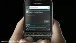 ویدئوی BlackBerry Q10