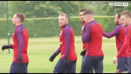 تمرینات تیم ملی انگلیس برای یورو 2016 HD