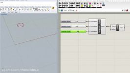 آموزش گرس هاپر تغییر مرکز دایره Construct Point