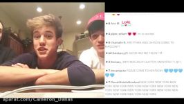 Cameron Dallas Talks About Jacob Sartorius