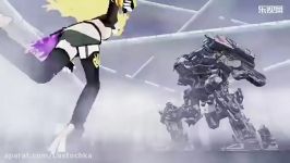 RWBY season 2 fight