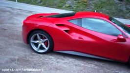 Ferrari 488 GTB  Drive Mountain Pass  Exhaust Sounds