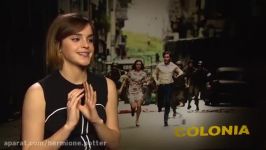 Emma Watson interview for Colonia