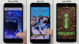 Lumia 950 XL vs iPhone 6s+ vs Nexus 6P