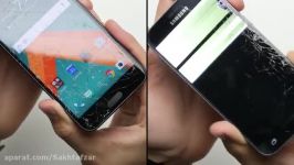 تست مقاومت بدنه HTC 10 در برابر گلکسی اس 7