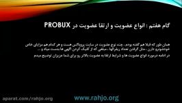 انواع عضویت ارتقا عضویت در probux