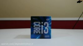 باز کردن جعبه پردازنده Intel Core i3 6100