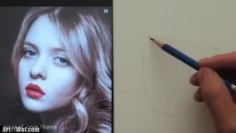 How to Draw a Pretty Face with Pencil