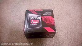 باز کردن جعبه پردازنده AMD A10 7870K