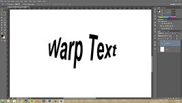 آموزش مقدماتی Photoshop CS6 جلسه 184 Warp Text   مشا