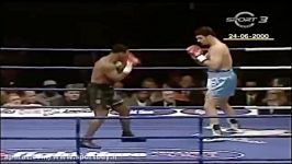 مسابقات بوکس MIKE TYSON hits the referee