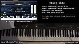 Adam Monroe Music  Upright Piano V.1.0.1 KONTAKT VST 