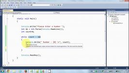آموزش سی شارپ برای مبتدیان جلسه 9 حلقه Do While در #C