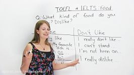 03 IELTS and TOEFL Vocabulary Talking about Food