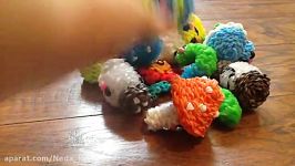 Rainbow loom 3d charm