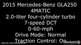 شتاب مرسدس بنز GLA250 2015 قدرت 207 اسب بخار