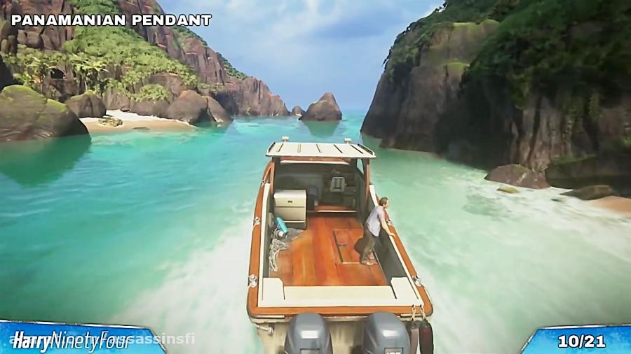 مکان همه Treasure های Uncharted 4  چپتر 12