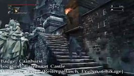 مکان کلیه اسلحه های Bloodborne