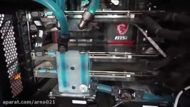 Air 540 3x Titan X 3 way SLI Watercooled System