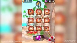 گیم پلی angry birds action برای iOS