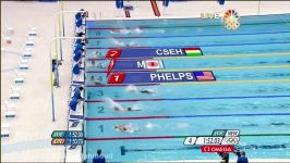 چهارمین مدال 8 مدال طلای مایکل فلپس در المپیک پکن