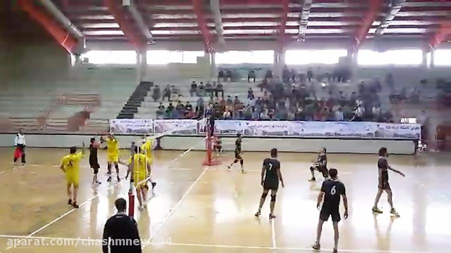 فینال والیبال دانشگاه آزاد کرمانشاهکرمانشاه مشهد