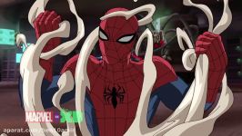 آنتی ونوم در سریال مردعنکبوتی نهایی Ultimate Spider man