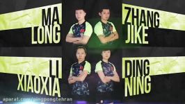 زنان مردان انتخاب شده تیم پینگ پنگ چین در المپیک ریو