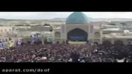 استقبال پرشور مردم خداجوی زنجان احمدی نژاد