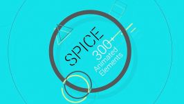 پیش نمایش پروژه SPICE  300+ Animated Elements