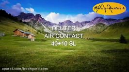 معرفی کوله پشتی Deuter Aircontact 40+10 SL