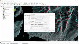 استخراج DEM تصاویر راداری استریو رادارست ۲