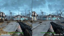 آنالیز گرافیک فریم ریت ماد بازی Fallout 4 نسخه XO