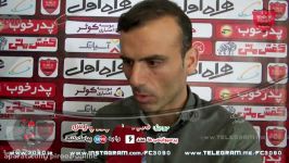 مصاحبه سیدجلال پس عقد قرارداد پرسپولیس