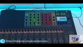 تست LED های میکسر SOUNDCRAFT SI EXPRESSION