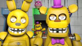 Animatronics Reaction to Halloween BONNIE  FNAF SFM