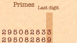 آخرین رقم اعداد اول الگویی برای رقم یکان اعداد اول